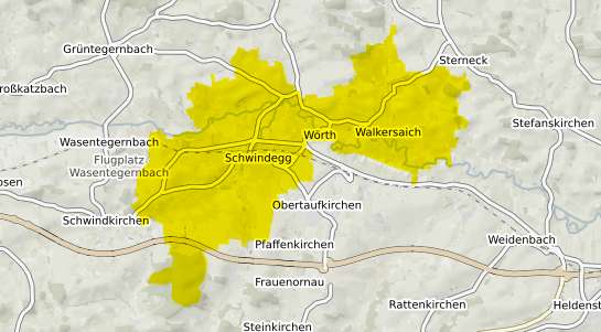 Immobilienpreisekarte Schwindegg