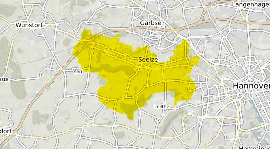 Immobilienpreisekarte Seelze
