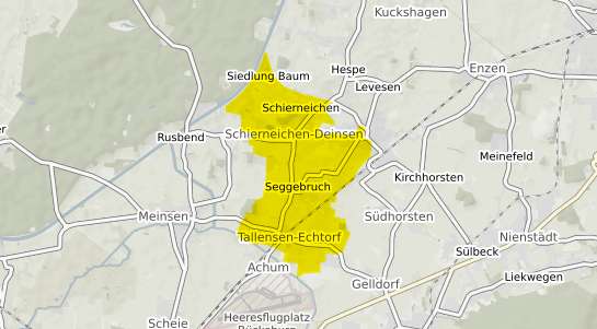 Immobilienpreisekarte Seggebruch