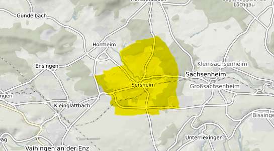 Immobilienpreisekarte Sersheim