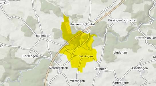 Immobilienpreisekarte Setzingen