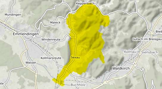 Immobilienpreisekarte Sexau