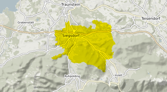 Immobilienpreisekarte Siegsdorf Oberbayern