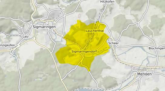 Immobilienpreisekarte Sigmaringendorf