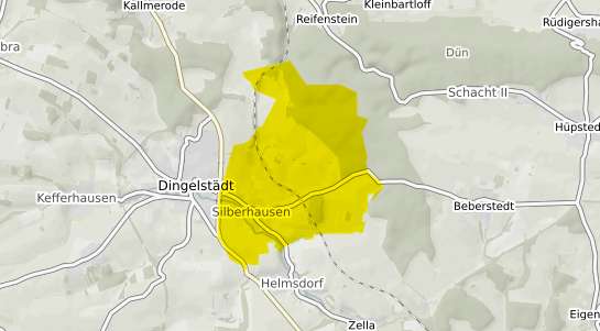 Immobilienpreisekarte Silberhausen