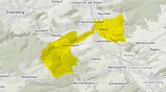 Immobilienpreisekarte Silbitz