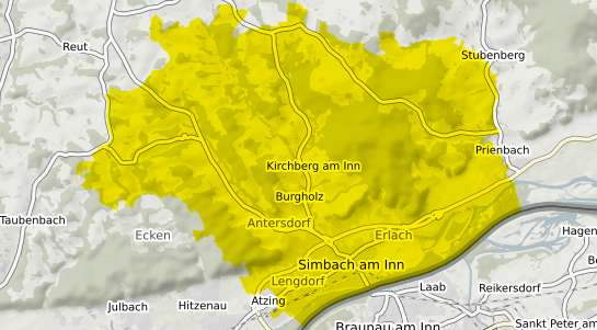Immobilienpreisekarte Simbach Niederbayern