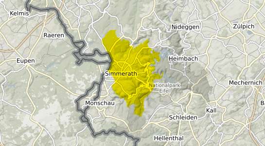 Immobilienpreisekarte Simmerath