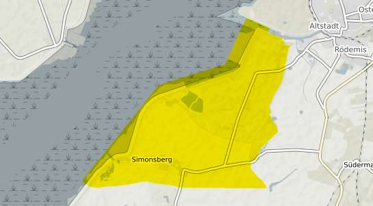 Immobilienpreisekarte Simonsberg b. Husum, Nordsee