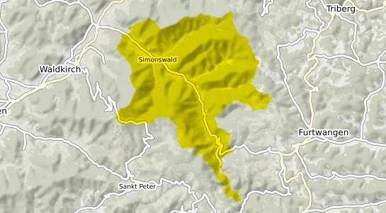 Immobilienpreisekarte Simonswald