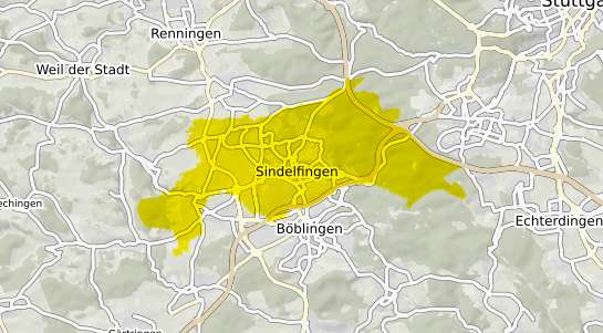 Immobilienpreisekarte Sindelfingen