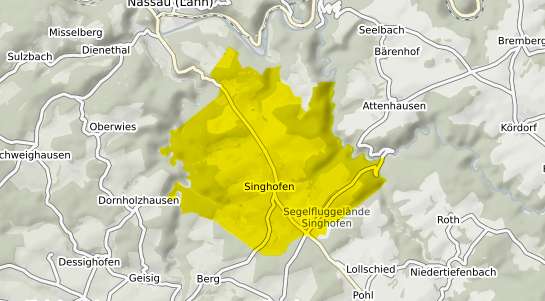 Immobilienpreisekarte Singhofen