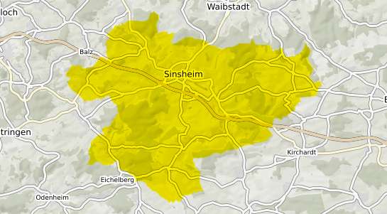 Immobilienpreisekarte Sinsheim Elsenz
