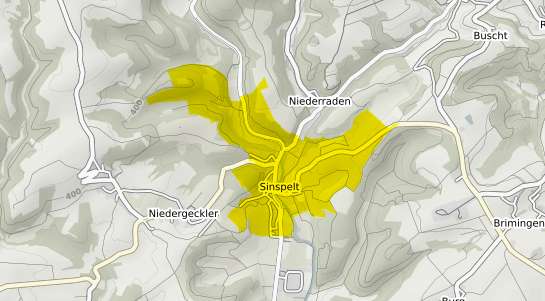 Immobilienpreisekarte Sinspelt