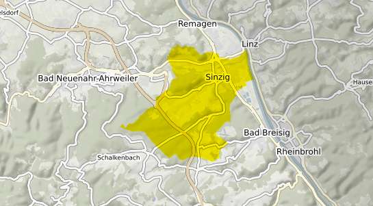 Immobilienpreisekarte Sinzig Rhein