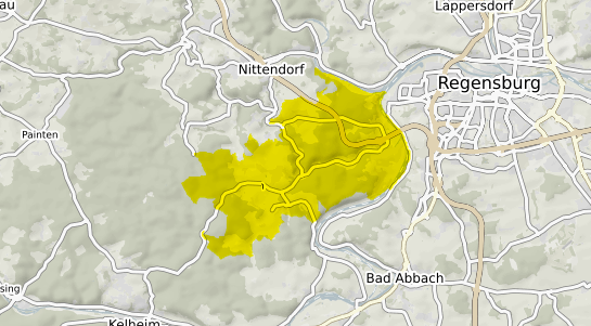 Immobilienpreisekarte Sinzing Oberpfalz