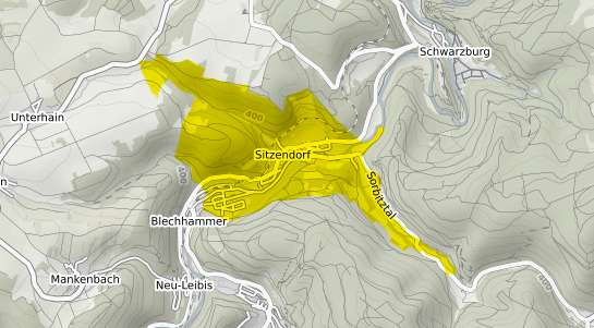 Immobilienpreisekarte Sitzendorf