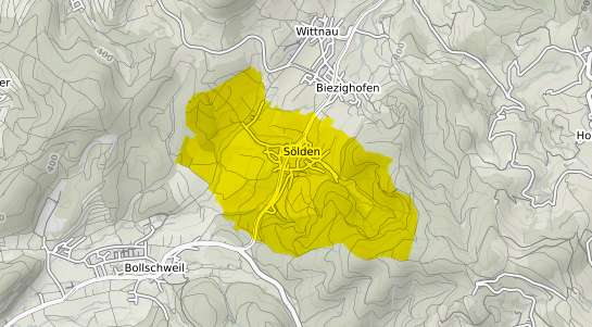 Immobilienpreisekarte Soelden Breisgau
