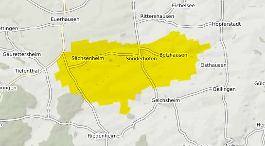 Immobilienpreisekarte Sonderhofen