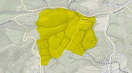 Immobilienpreisekarte Sorge Harz