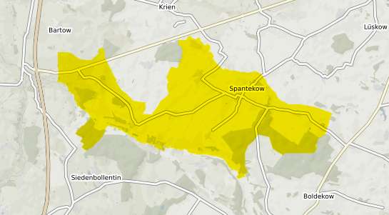 Immobilienpreisekarte Spantekow