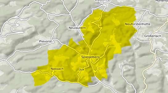 Immobilienpreisekarte Spiegelberg Wuerttemberg
