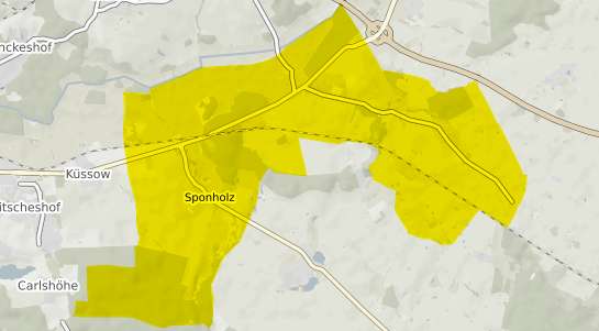 Immobilienpreisekarte Sponholz