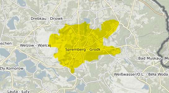 Immobilienpreisekarte Spremberg Niederlausitz