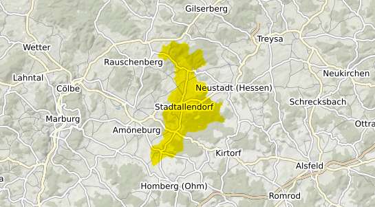 Immobilienpreisekarte Stadtallendorf
