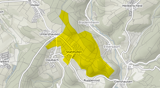 Immobilienpreisekarte Stahlhofen Westerwald
