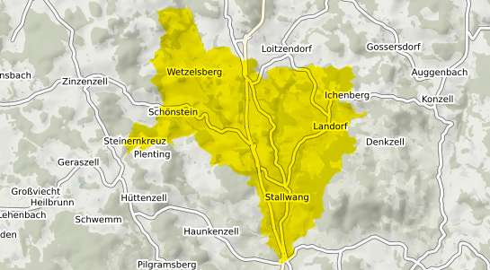 Immobilienpreisekarte Stallwang b. Straubing