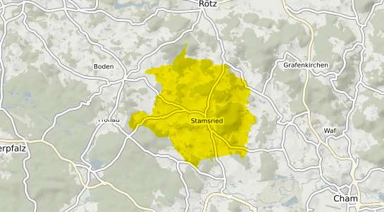 Immobilienpreisekarte Stamsried