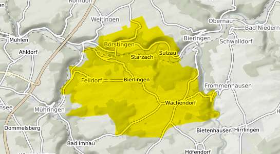 Immobilienpreisekarte Starzach