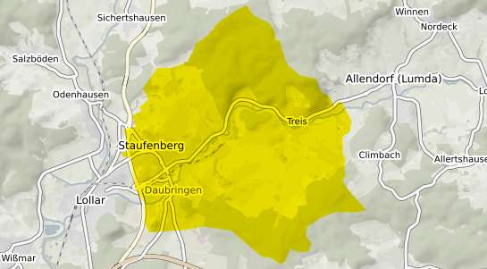 Immobilienpreisekarte Staufenberg Hessen