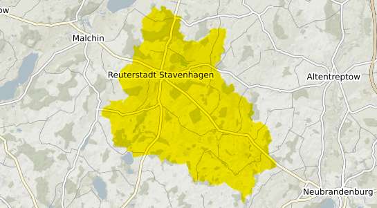 Immobilienpreisekarte Stavenhagen Reuterstadt