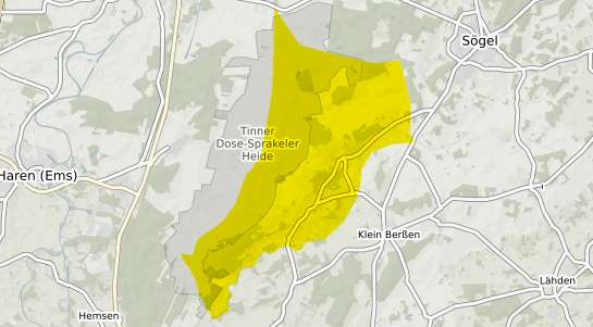 Immobilienpreisekarte Stavern Emsland