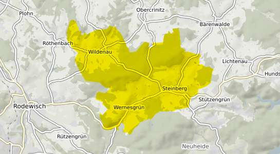 Immobilienpreisekarte Steinberg Vogtland