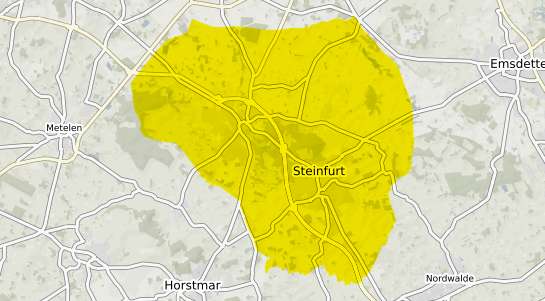 Immobilienpreisekarte Steinfurt Westfalen