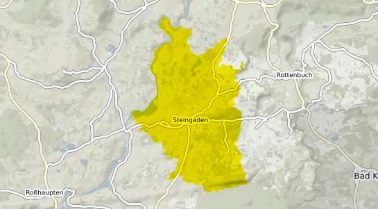 Immobilienpreisekarte Steingaden Oberbayern