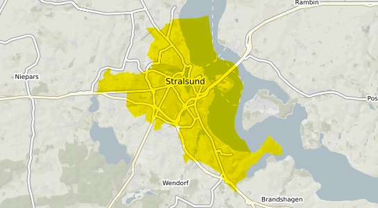 Immobilienpreisekarte Stralsund