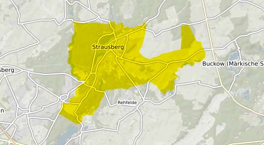 Immobilienpreisekarte Strausberg