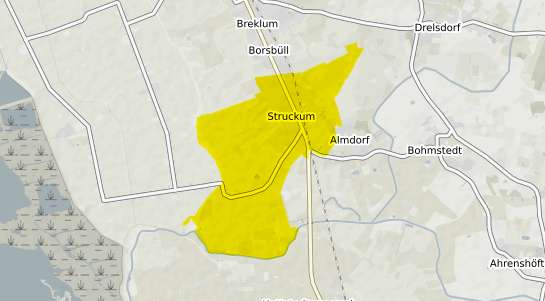 Immobilienpreisekarte Struckum