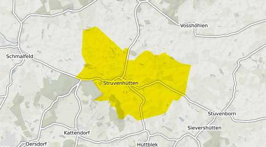 Immobilienpreisekarte Struvenhuetten