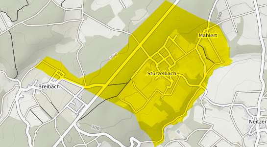 Immobilienpreisekarte Stuerzelbach