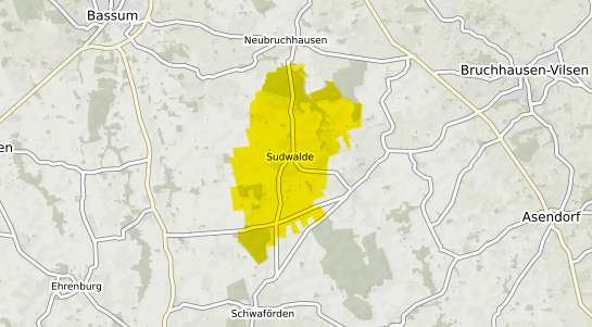 Immobilienpreisekarte Sudwalde