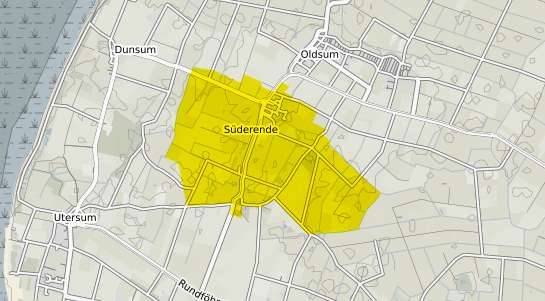Immobilienpreisekarte Suederende auf Foehr