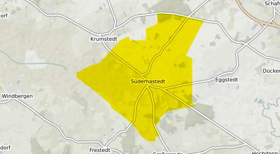 Immobilienpreisekarte Suederhastedt Holstein