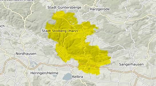 Immobilienpreisekarte Südharz