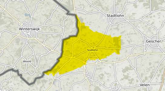 Immobilienpreisekarte Südlohn