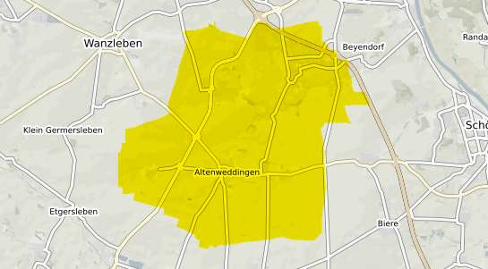 Immobilienpreisekarte Sülzetal